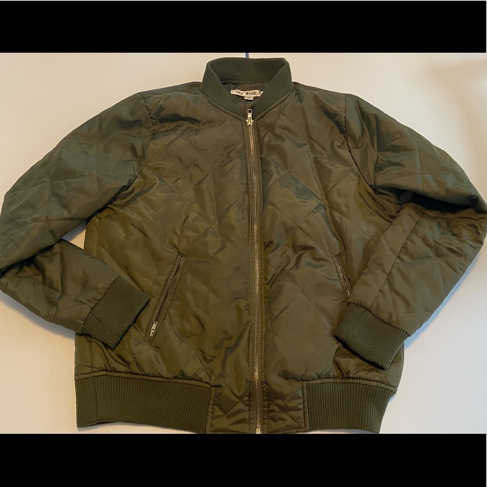 Army Green Light Weight Fall Jacket